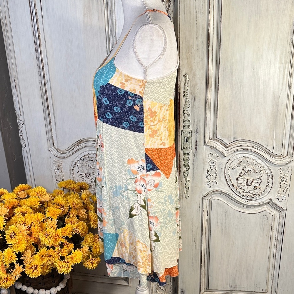 Sanctuary Floral Patchwork Spaghetti Strap Dress - image 6